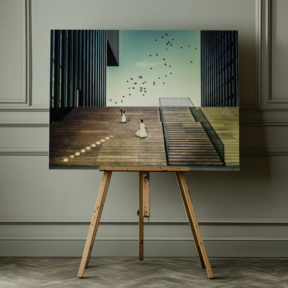Free like a bird... - Poster / Art Print - interiör