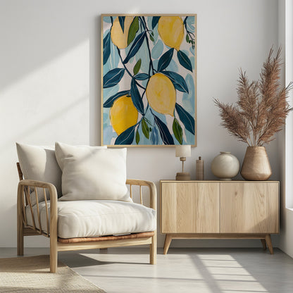 Lemon Tree - Poster / Art Print - interiör