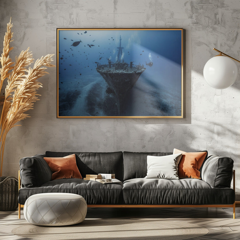 Hai Siang Wreck - Poster / Art Print - interiör