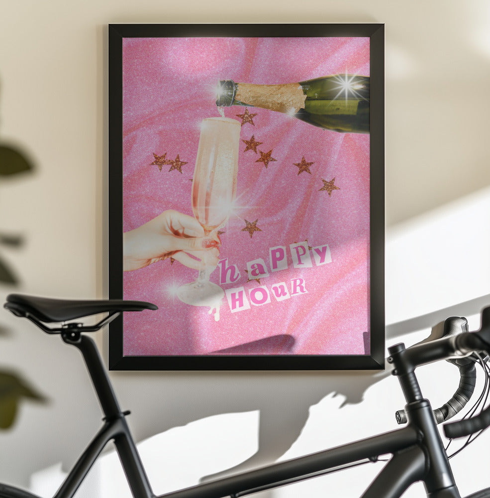 Happy hour - Poster / Art Print - interiör