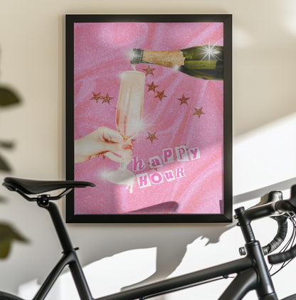 Happy hour - Poster / Art Print - interiör