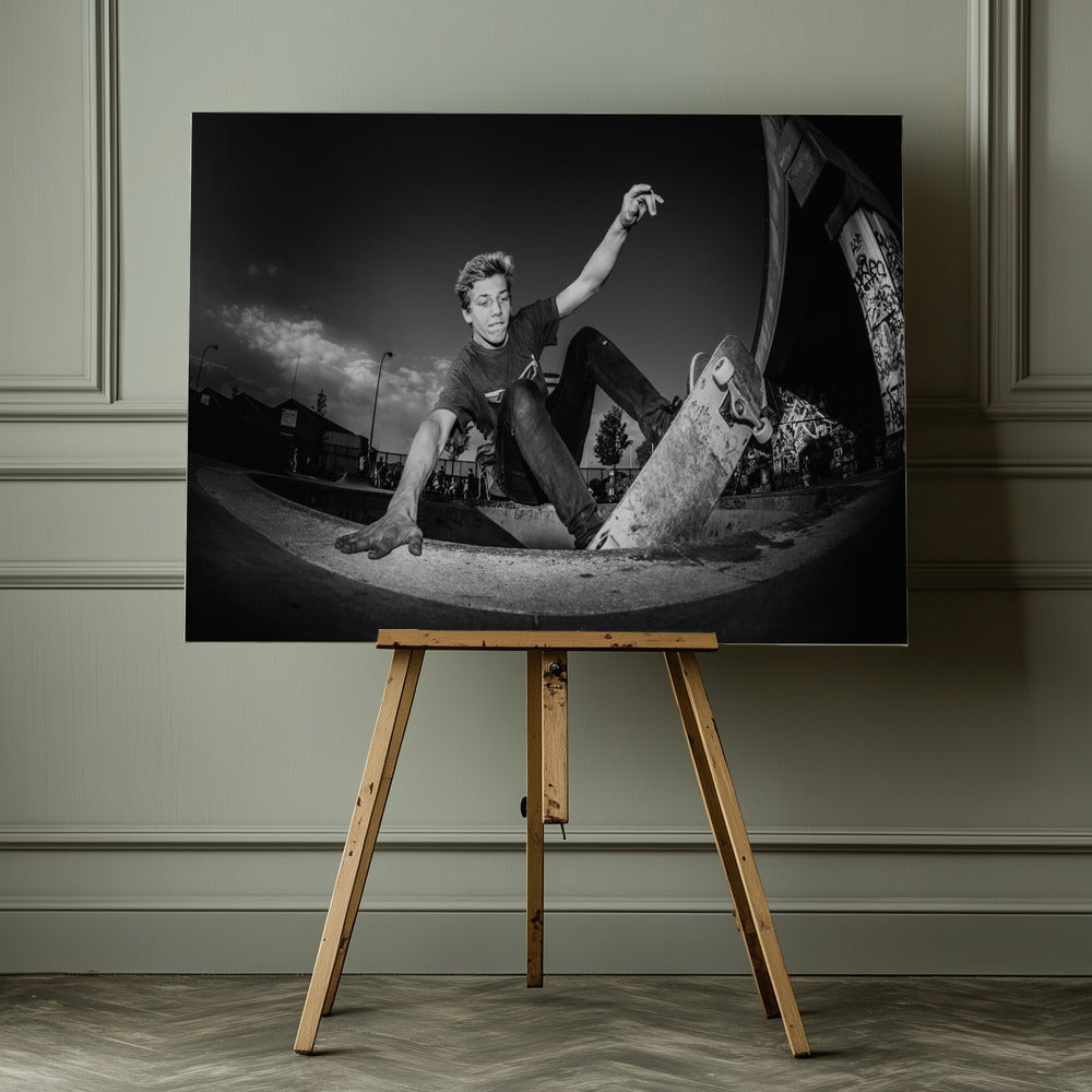Ellis Ekkart performing... - Poster / Art Print - interiör