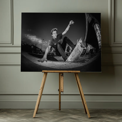 Ellis Ekkart performing... - Poster / Art Print - interiör