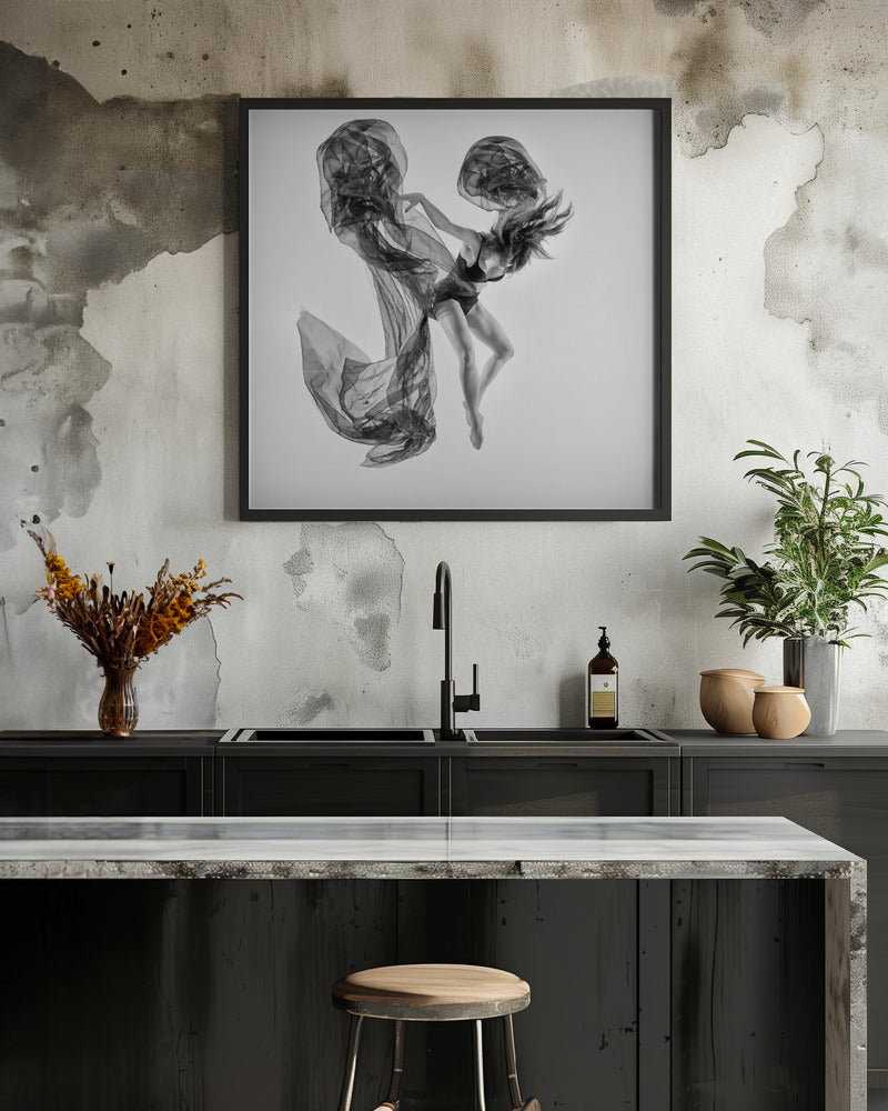 Falling to Earth - Poster / Art Print - interiör