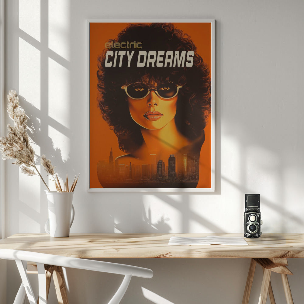 Electric City Dreams - Poster / Art Print - interiör