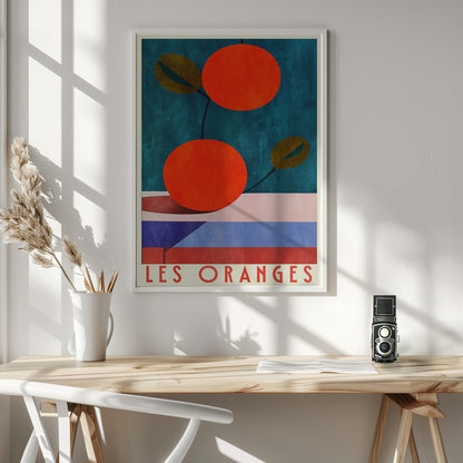 Les Oranges - Poster / Art Print - interiör