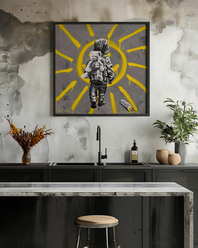 To a brighter future - Poster / Art Print - interiör