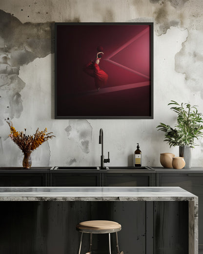 Dance Into The Light - Poster / Art Print - interiör