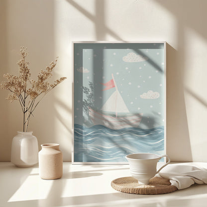 Greatjourney - Poster / Art Print - interiör