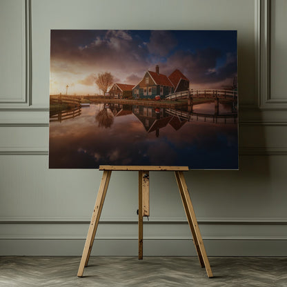 Zaanse Schans 18 - Poster / Art Print - interiör