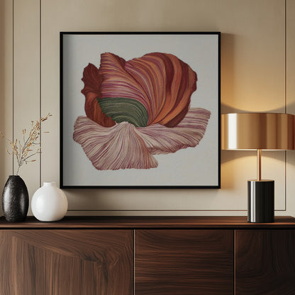 Floral lines I - Poster / Art Print - interiör