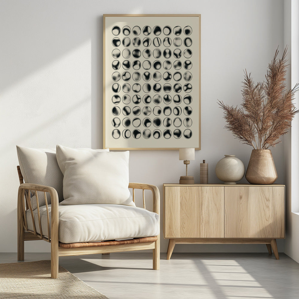 Color Burn 4 - Poster / Art Print - interiör