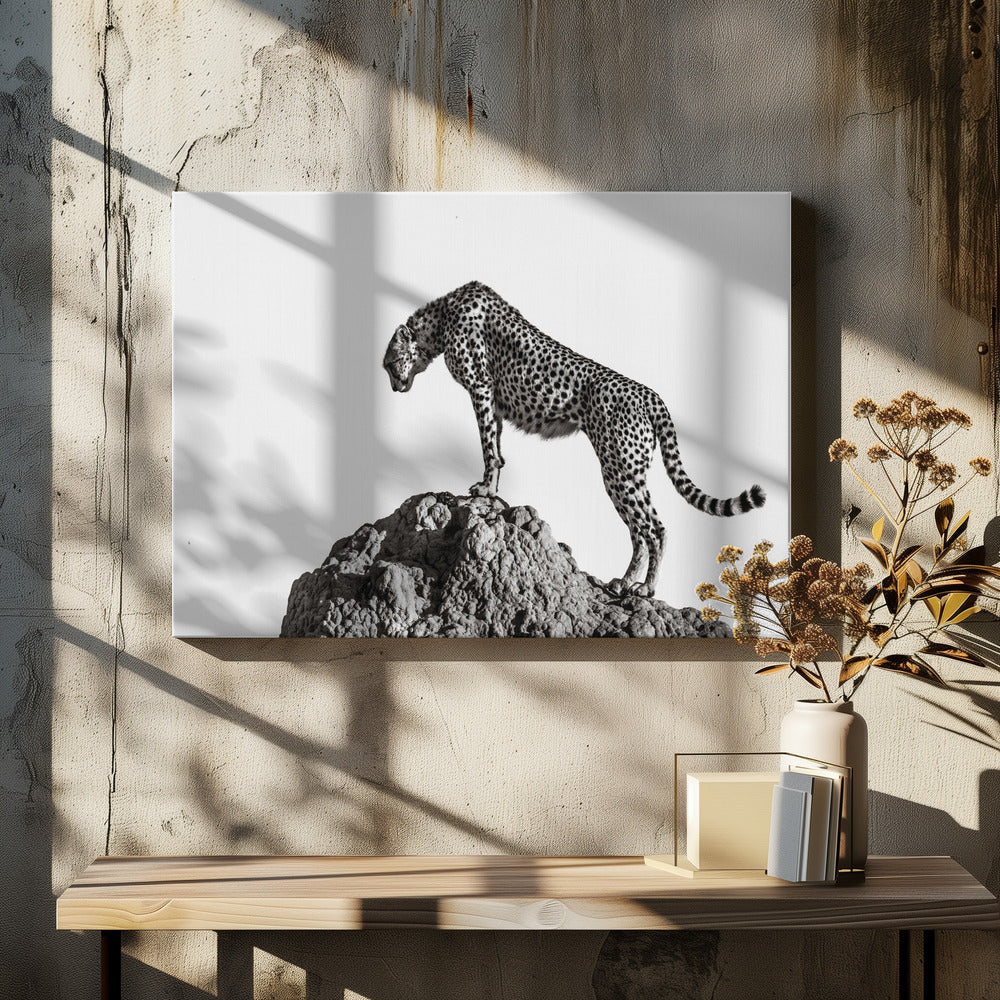the hunter - Poster / Art Print - interiör