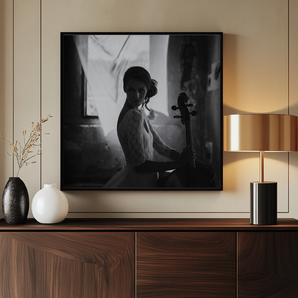 say something - Poster / Art Print - interiör