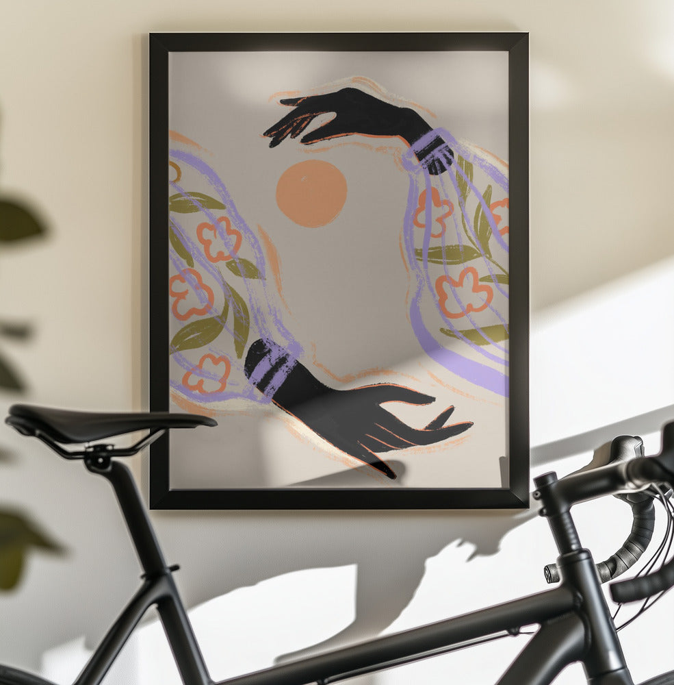 Embrace The Sun - Poster / Art Print - interiör