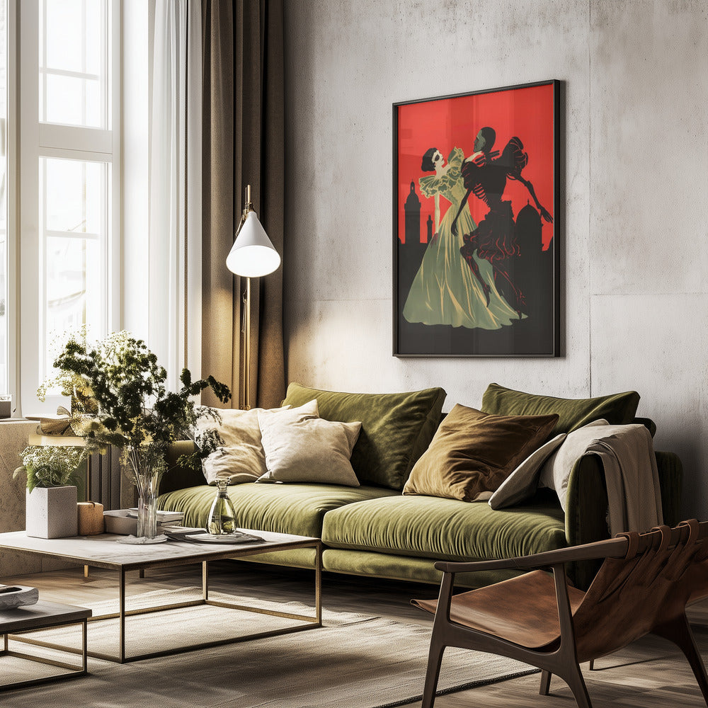 Dance of Death - Poster / Art Print - interiör