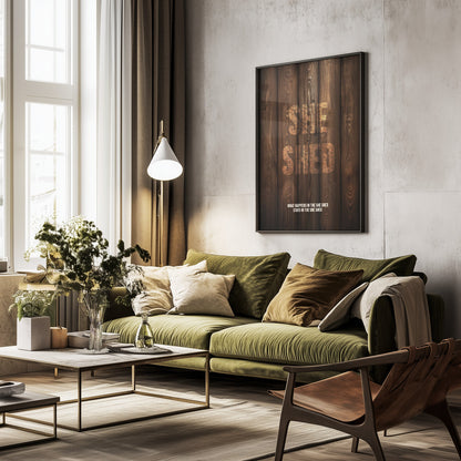 She Shed - Poster / Art Print - interiör