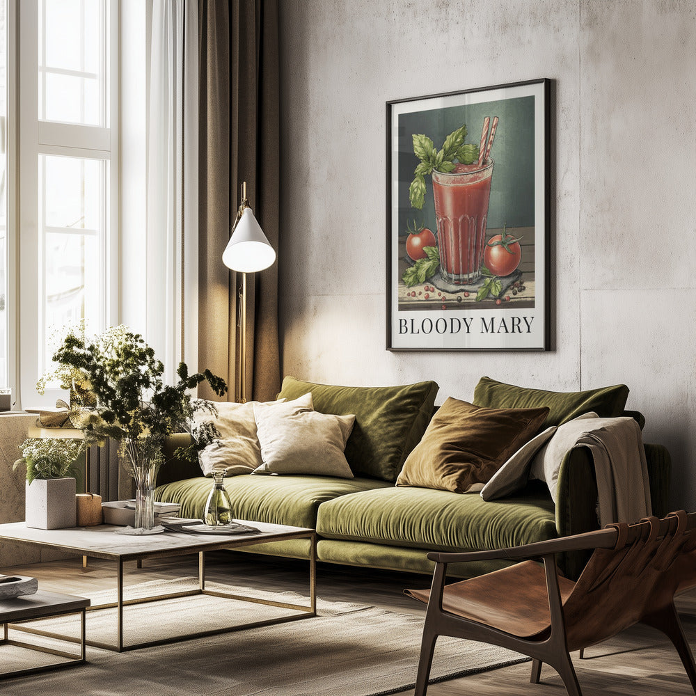 Bloody Mary - Poster / Art Print - interiör