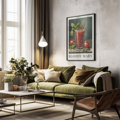 Bloody Mary - Poster / Art Print - interiör