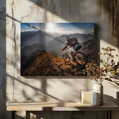 The call of the mountain - Poster / Art Print - interiör