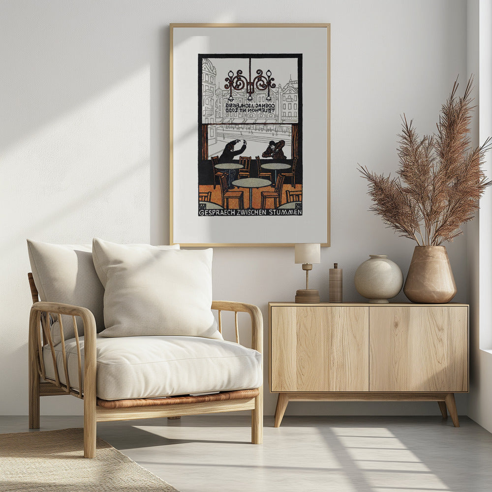Conversation - Poster / Art Print - interiör