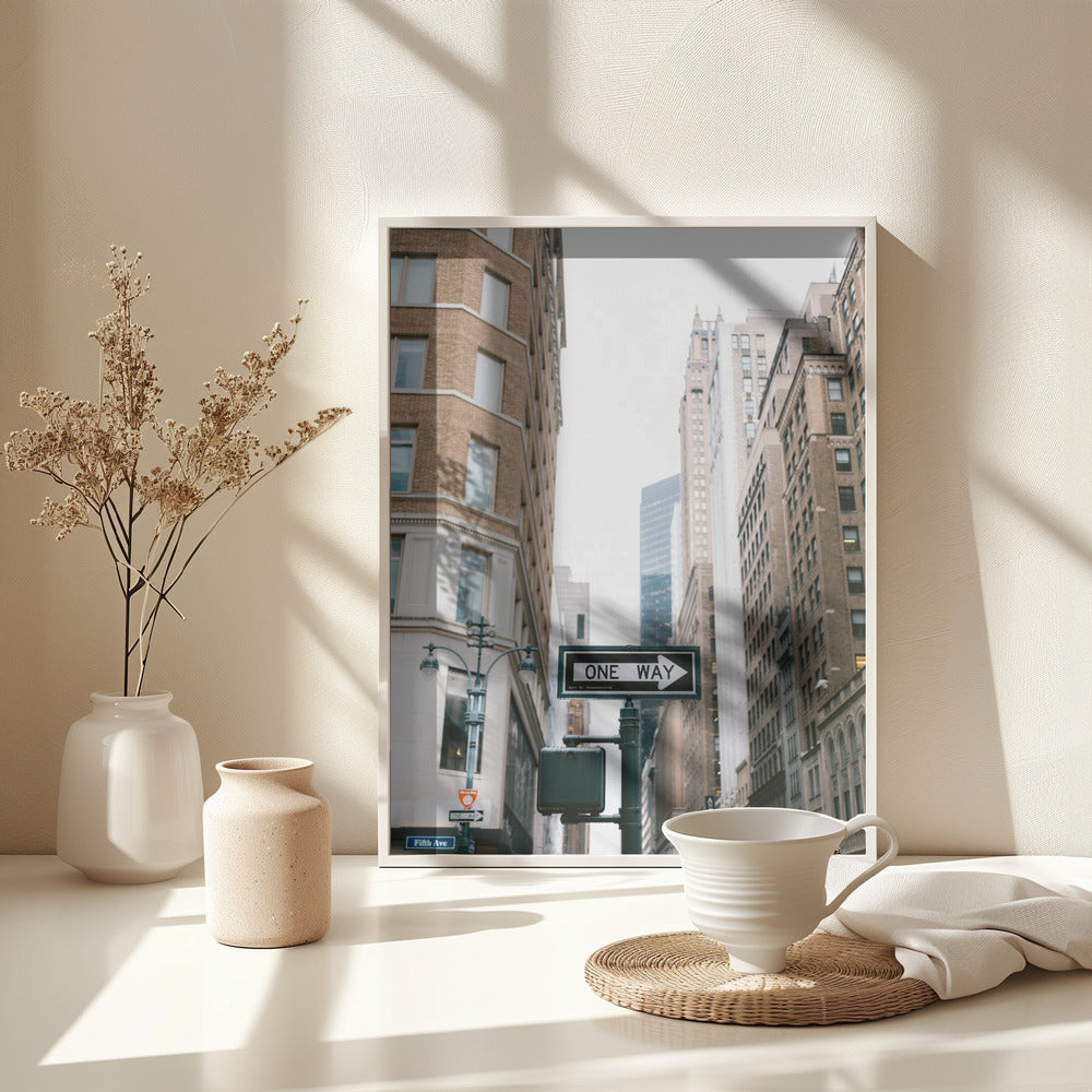 Fifth Avenue New York - Poster / Art Print - interiör