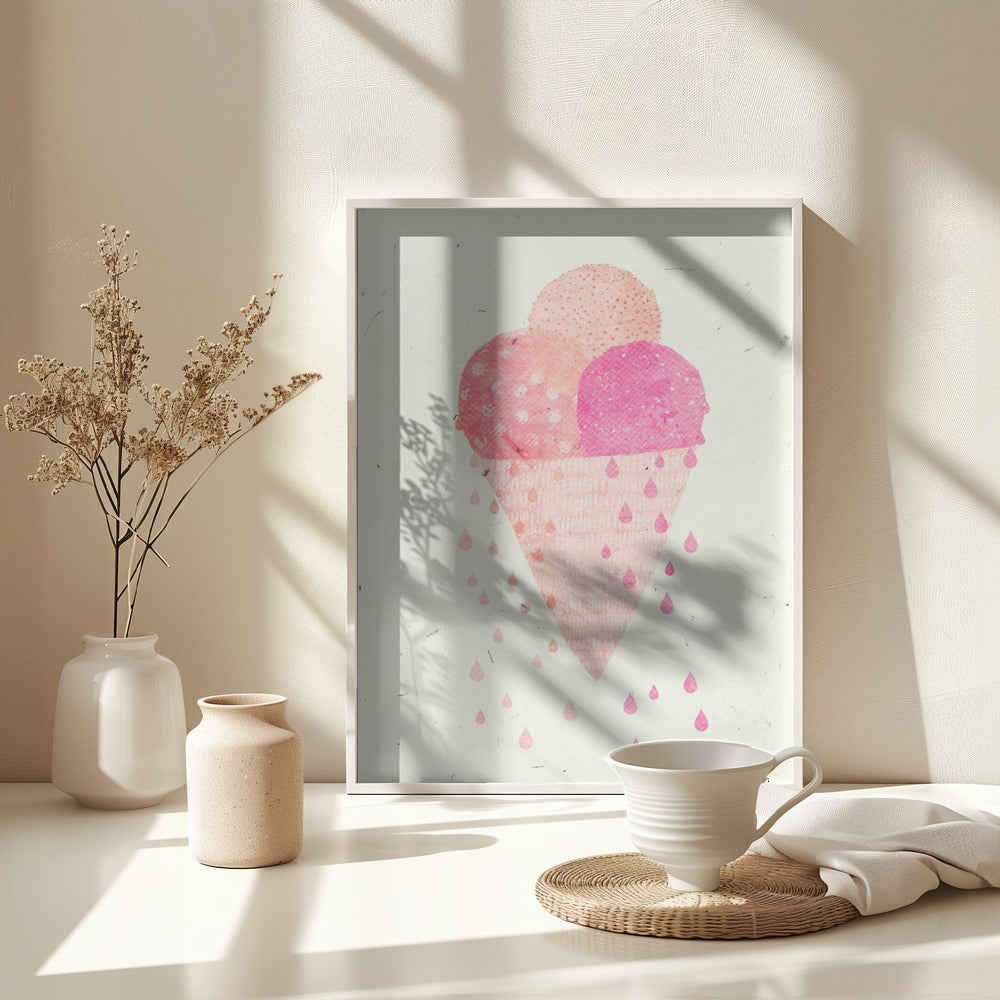 Yummy Ice - Poster / Art Print - interiör