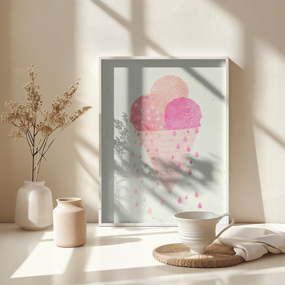Yummy Ice - Poster / Art Print - interiör