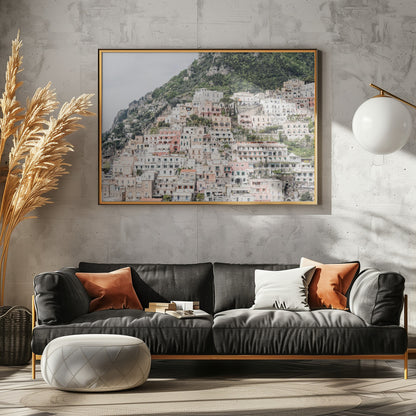 Positano at the Amalfi Coast - Poster / Art Print - interiör