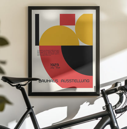 Bauhaus Ausstellung - Poster / Art Print - interiör