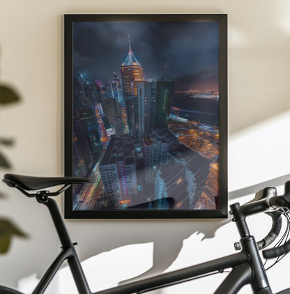 Flying Hong Kong - Poster / Art Print - interiör