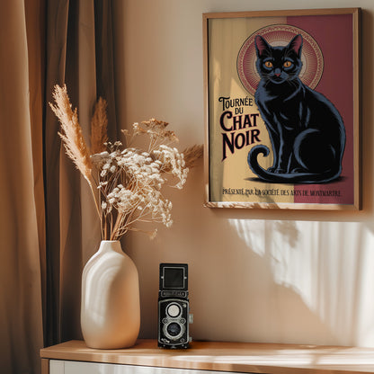 Chat Noir - Poster / Art Print - interiör