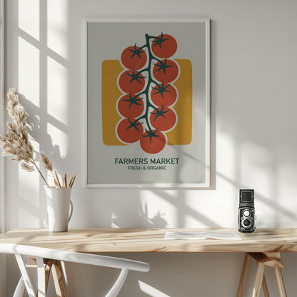 Farmers Market - Poster / Art Print - interiör