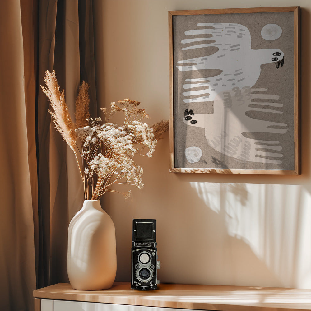 Dance Of The Birds - Poster / Art Print - interiör