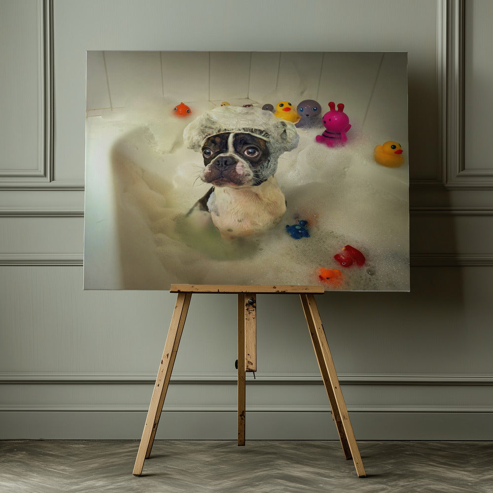 The Bath - Poster / Art Print - interiör
