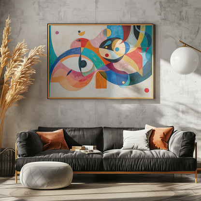 The Eyes No 1 - Poster / Art Print - interiör