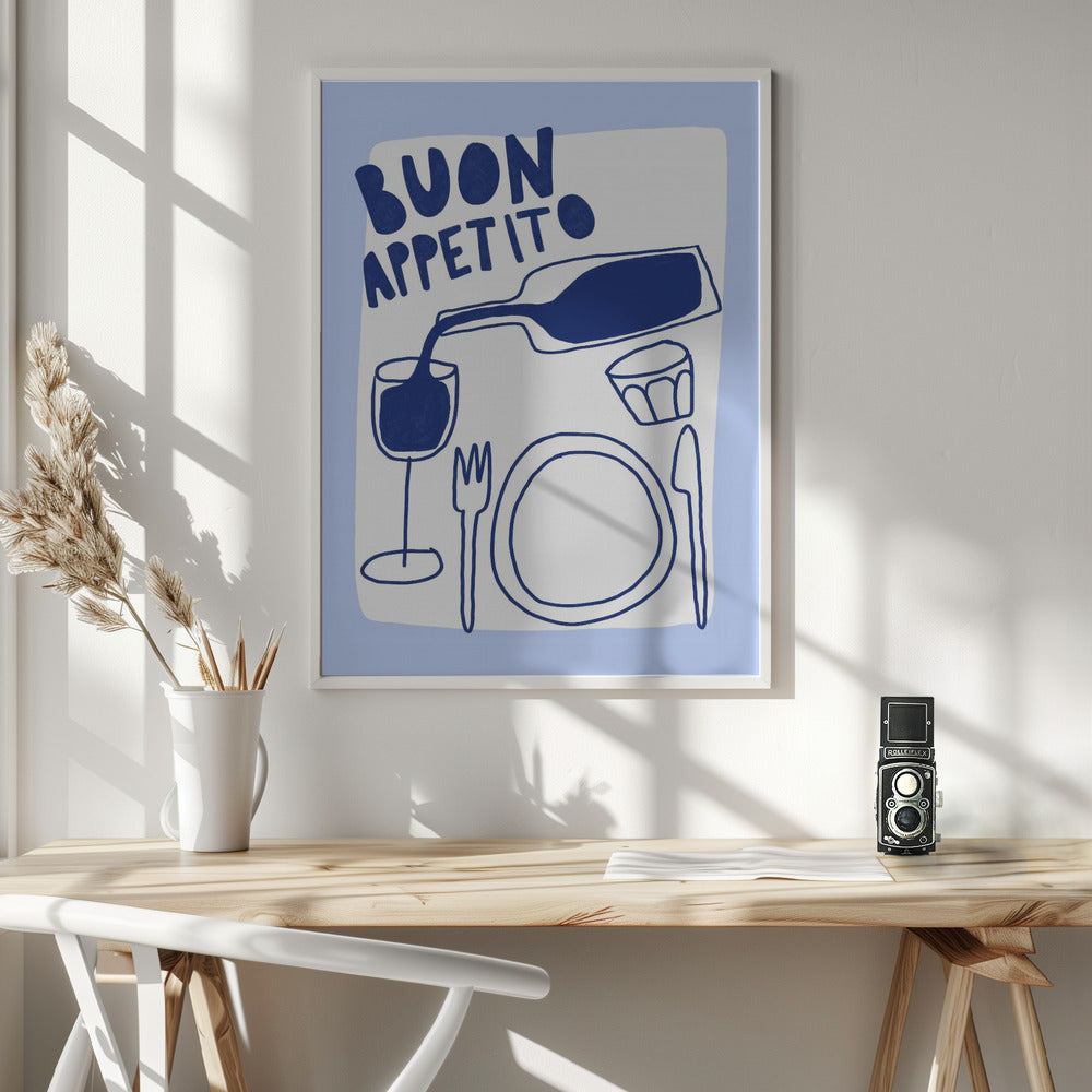Buon Appetito - Poster / Art Print - interiör