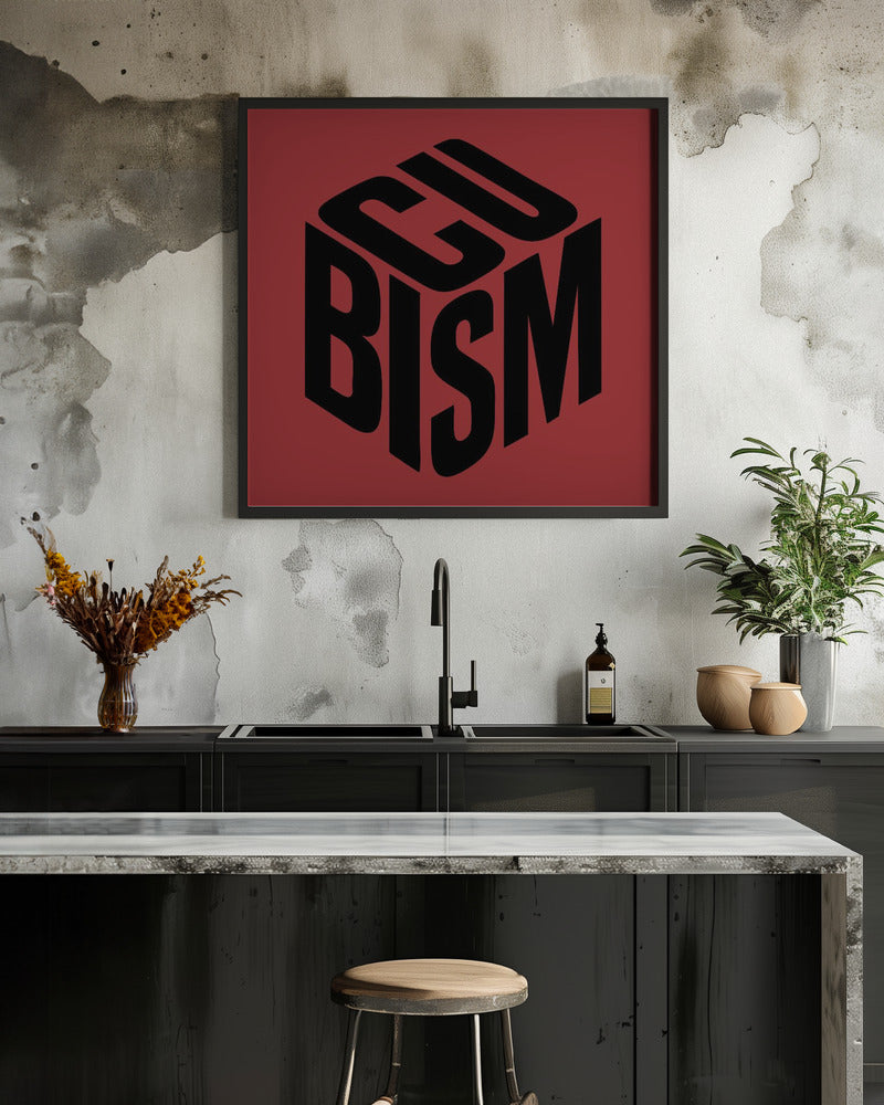 Cubic Vision - Poster / Art Print - interiör