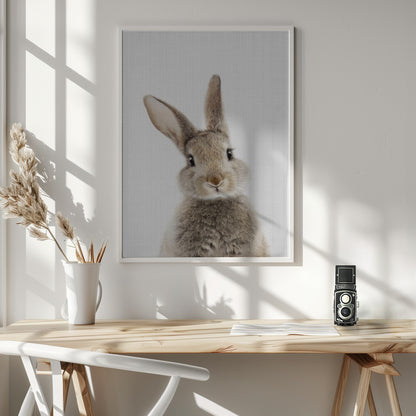 Peekaboo Bunny - Poster / Art Print - interiör