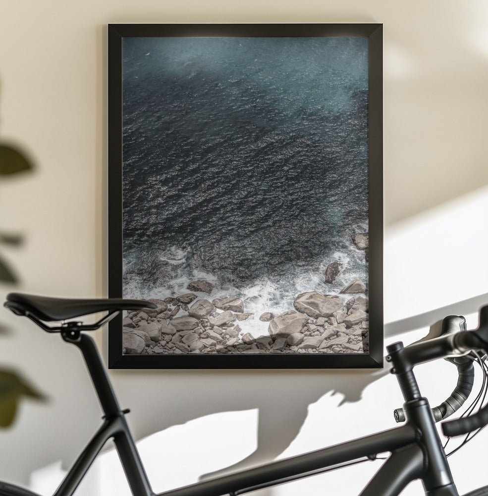 Jade Shoreline - Poster / Art Print - interiör