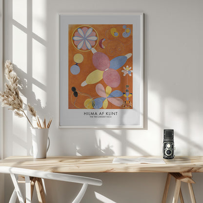 The Ten Largest No.4 Poster - Poster / Art Print - interiör