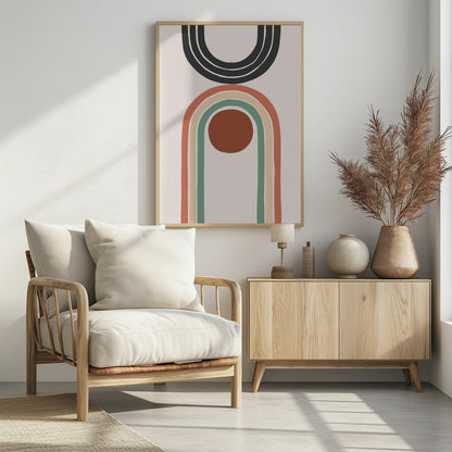 Abstract Art - Poster / Art Print - interiör