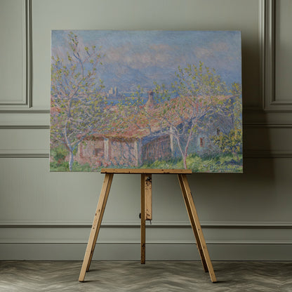 Gardener's House At Antibes (1888) By Claude Monet - Poster / Art Print - interiör