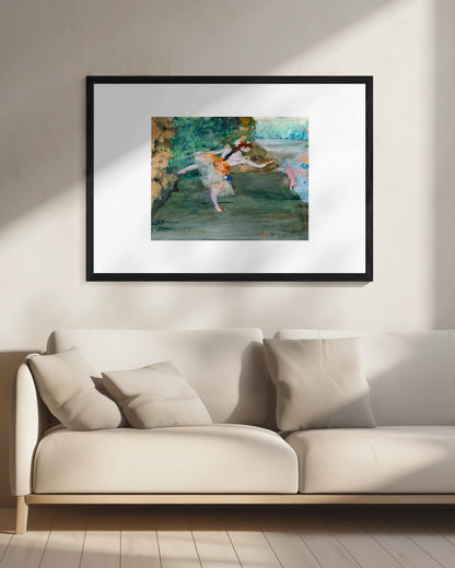 Dancer Onstage - Poster / Art Print - interiör