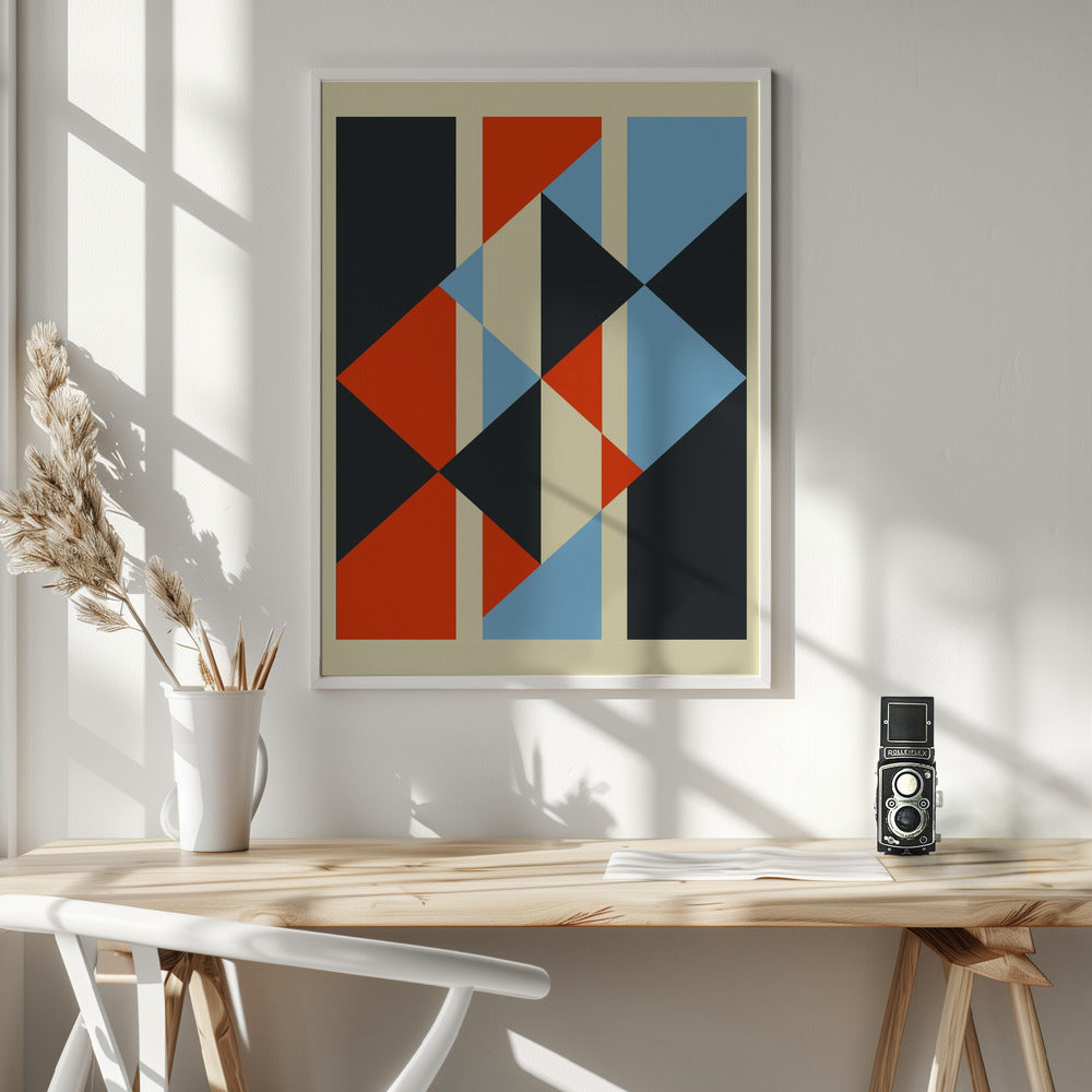 Geometric Patterns #2 - Poster / Art Print - interiör