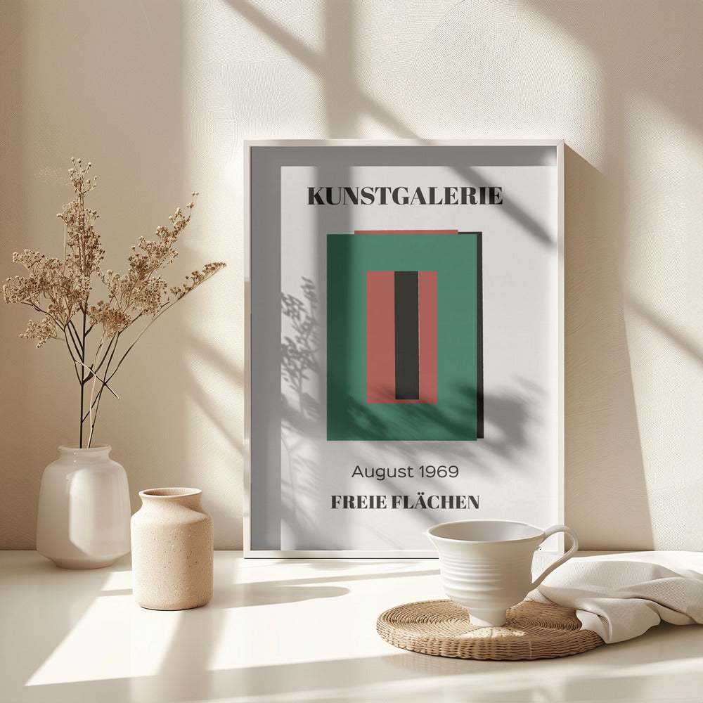 Kunstgalerie no. 01 - Poster / Art Print - interiör