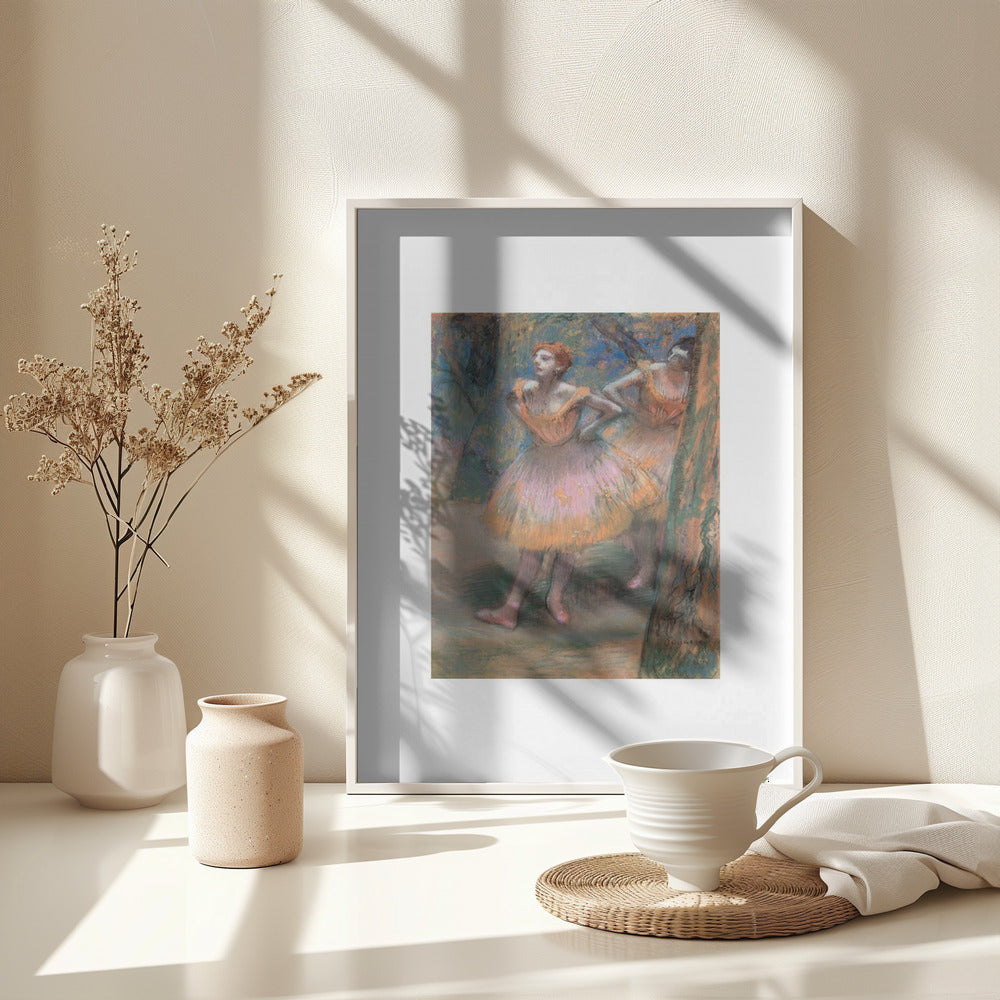 Two Dancers No.2 - Poster / Art Print - interiör