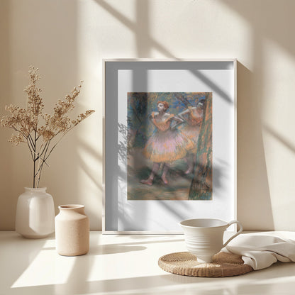Two Dancers No.2 - Poster / Art Print - interiör