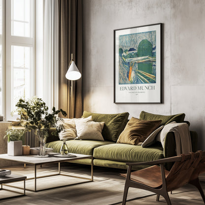 The Girls On The Bridge - Poster / Art Print - interiör