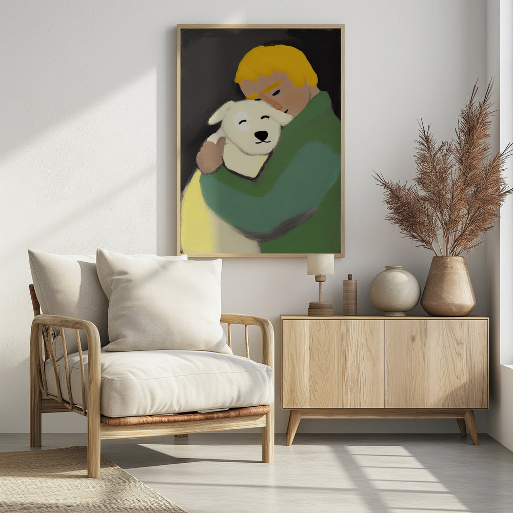 Oh My Dog - Poster / Art Print - interiör